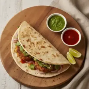 Crispy Aloo Tikki Taco