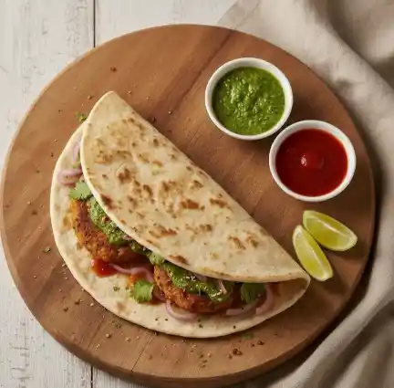 Crispy Aloo Tikki Taco