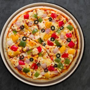 Paneer Onion Pizza