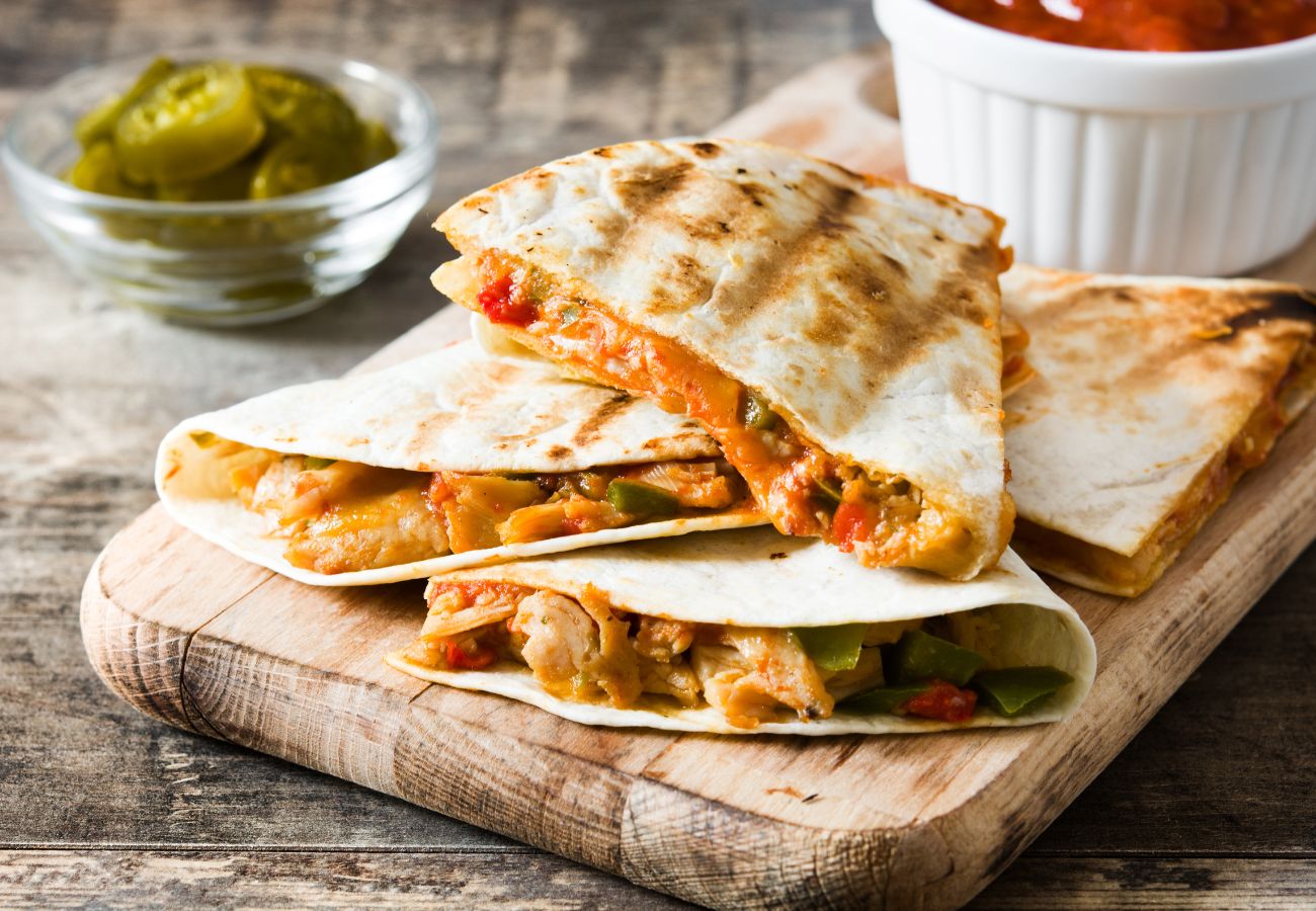 Veg Quesadilla Stuff