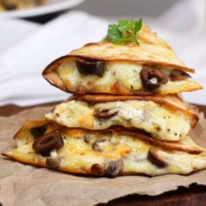 Quesadilla Mushroom & Olive