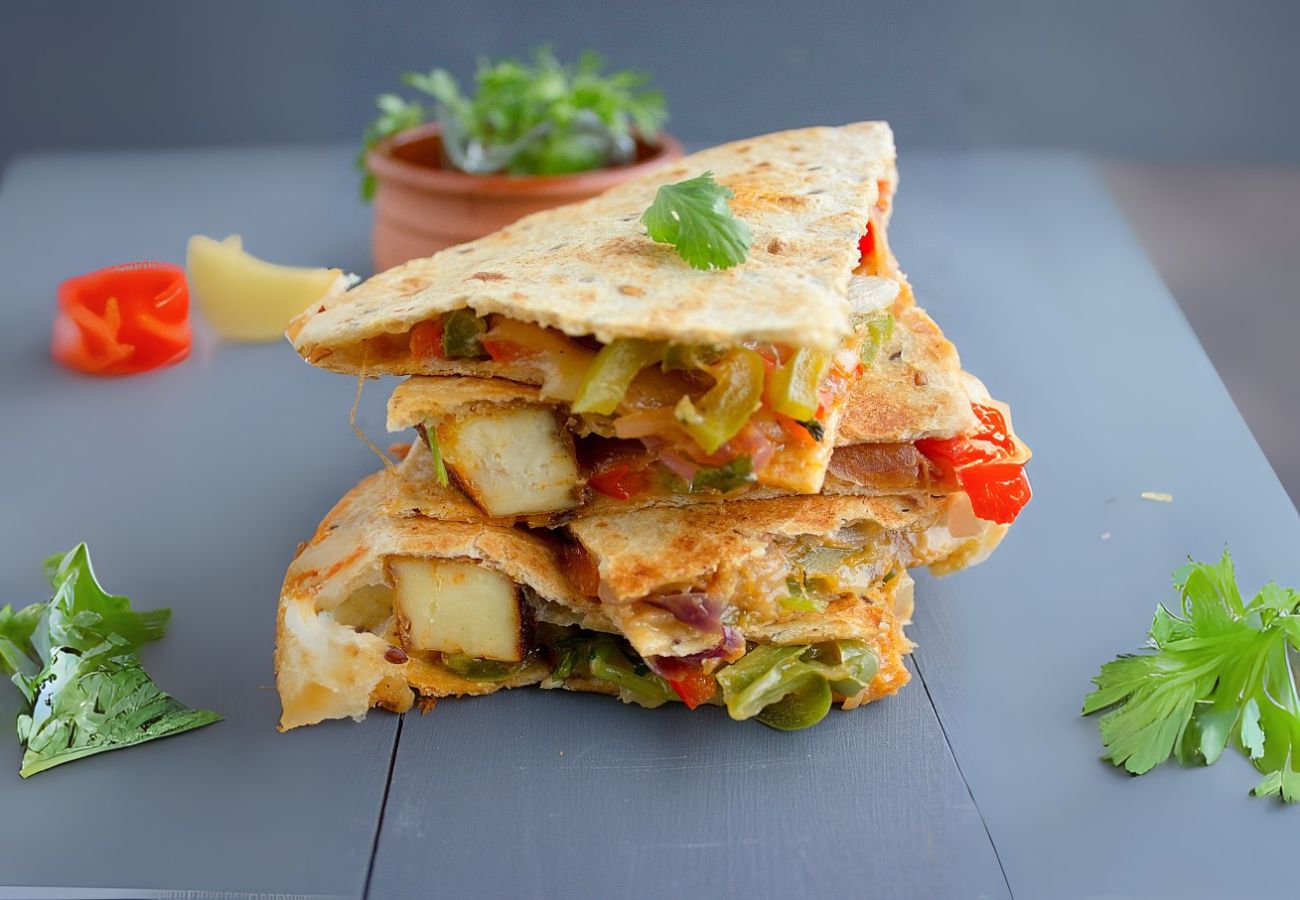 Tandoori Paneer Quesadilla