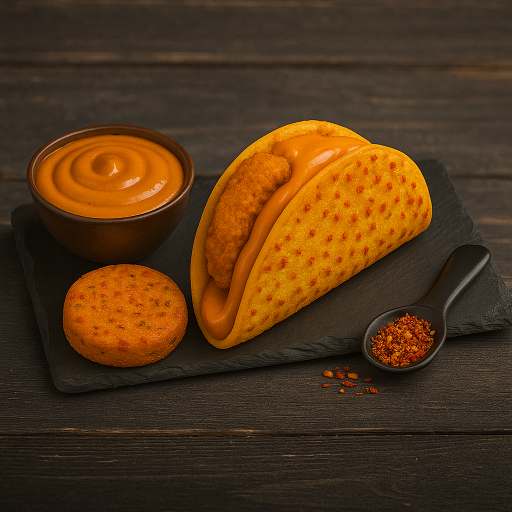 Crispy Aloo Tikki Taco