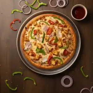 Indian Tandoori Pizza