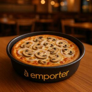 Mushroom & Onion Pizza